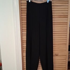 Vintage Xscape Classic Black Fly Away Evening Pants
